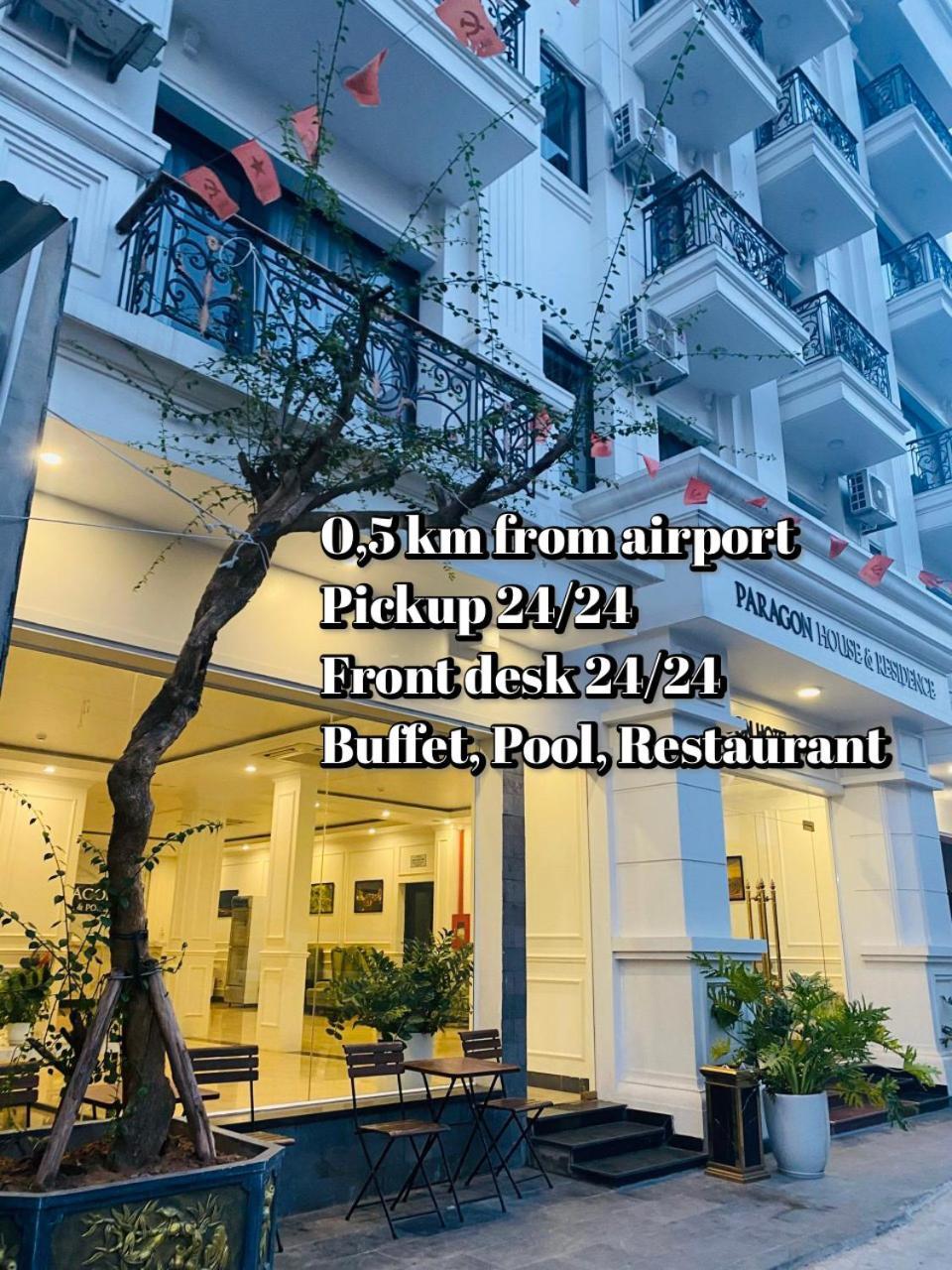 Paragon House And Residence Hanoi Exteriör bild